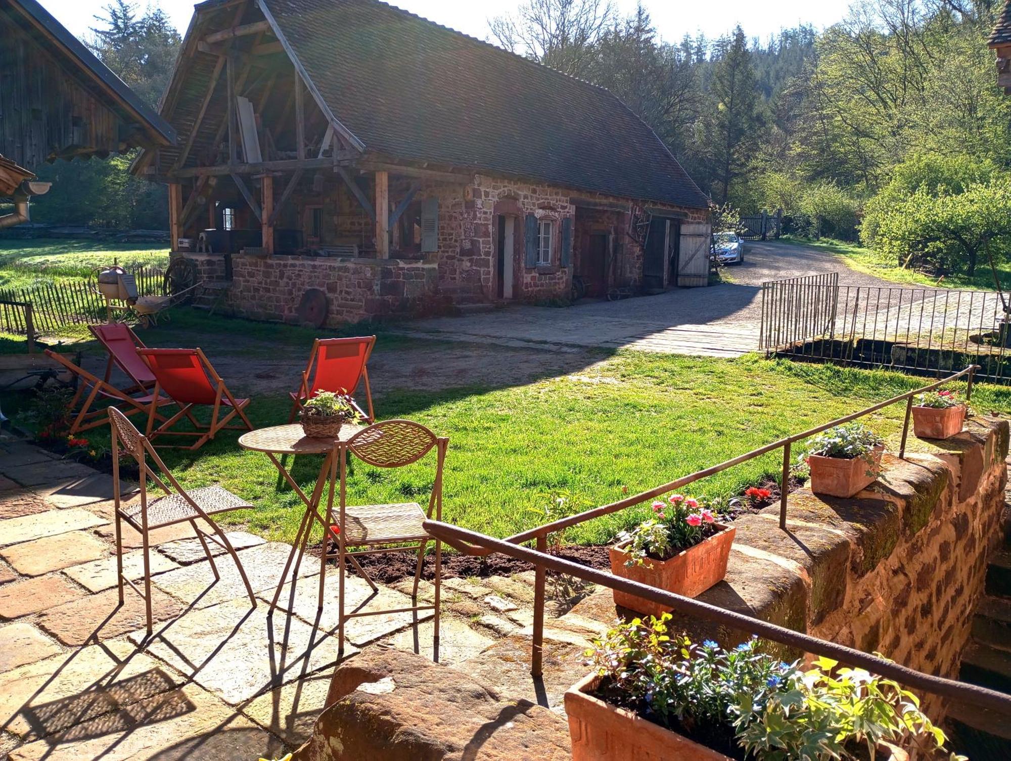 Maison D'Hotes De Charme - Ancien Moulin En Pleine Nature - La Paulusmuehle Soucht Exterior foto